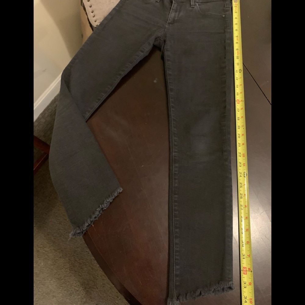 AG Adriano Goldschmidt Black Jeans - The Prima Ankle Sz 25R - Picture 4 of 9